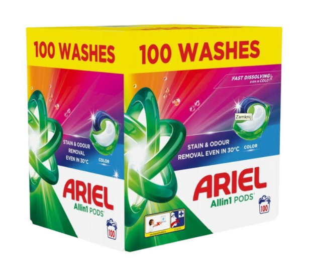 Ariel Kapsułki do prania ARIEL All-in-1 PODS 100 prań 100 szt. - 1369386 - zdjęcie